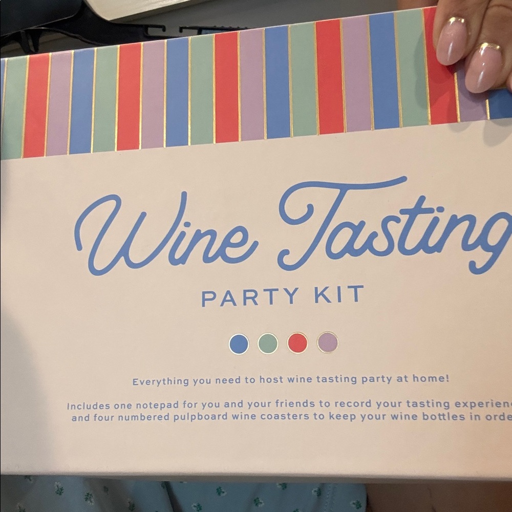 Wine Tasting Coaster party Set!